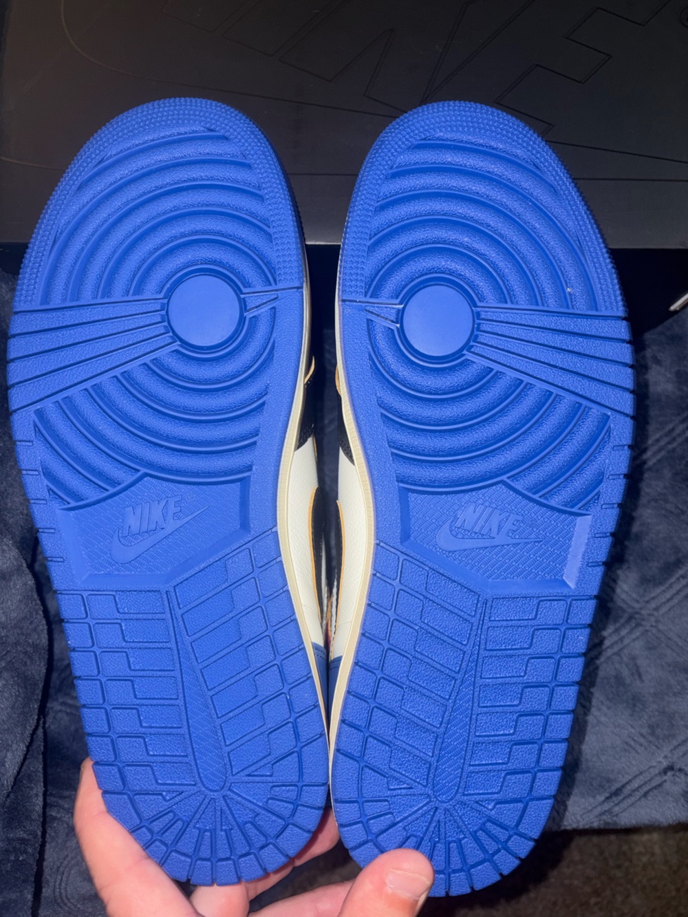 Jordan 1 High x Fragment x Union Collab Size 10 - Picture 4 of 5